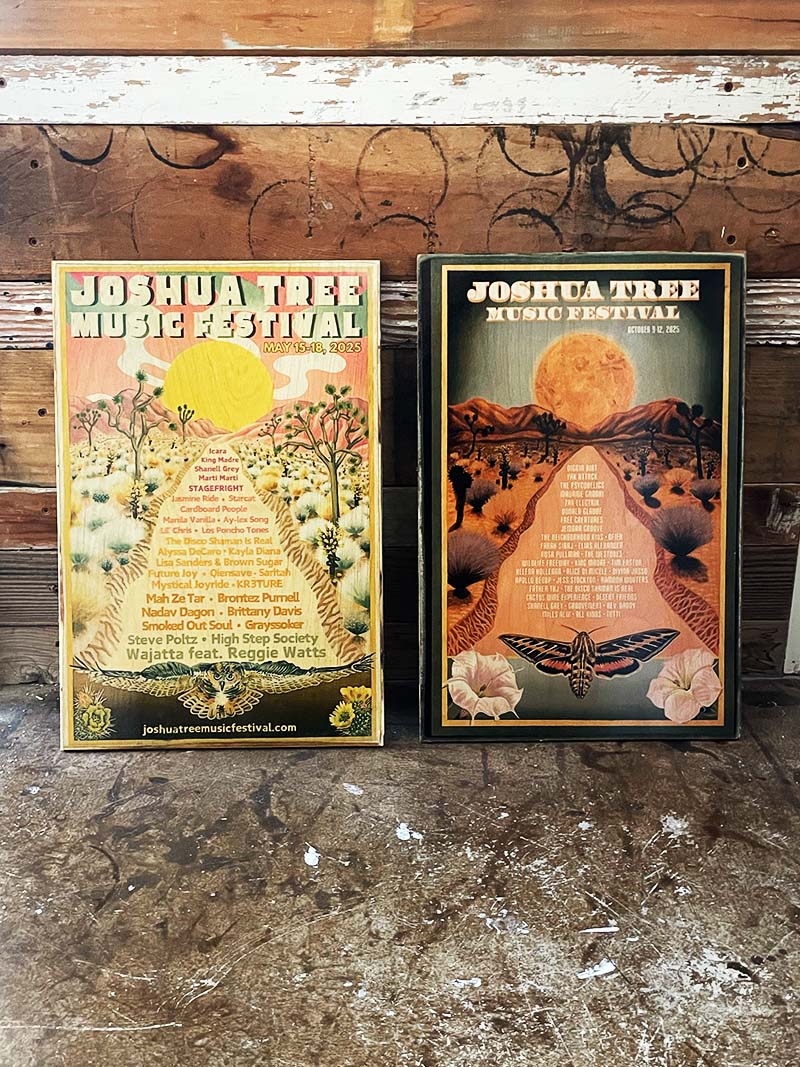 Fall '25 Wooden Poster - Art by CJ Troxell