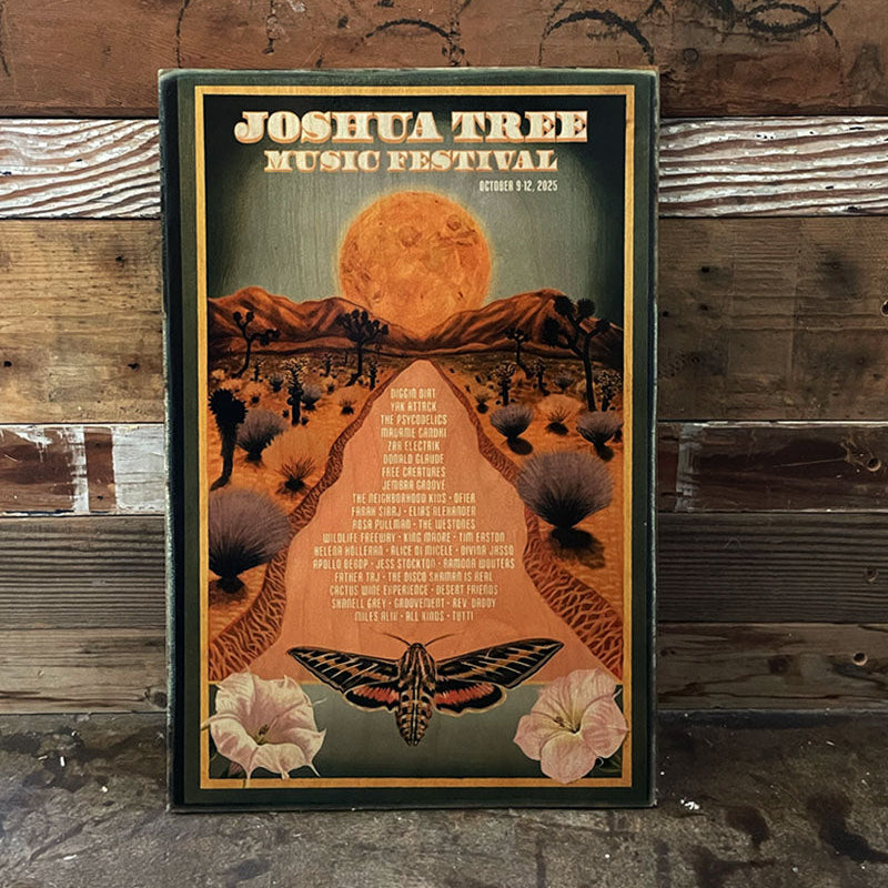 Fall '25 Wooden Poster - Art by CJ Troxell