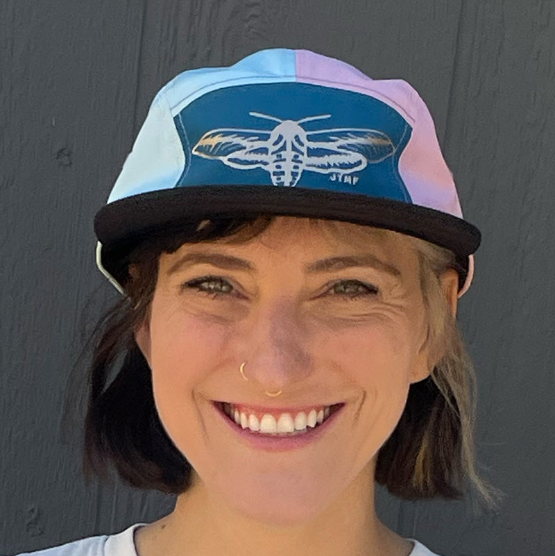 Multi Colored Moth Hat