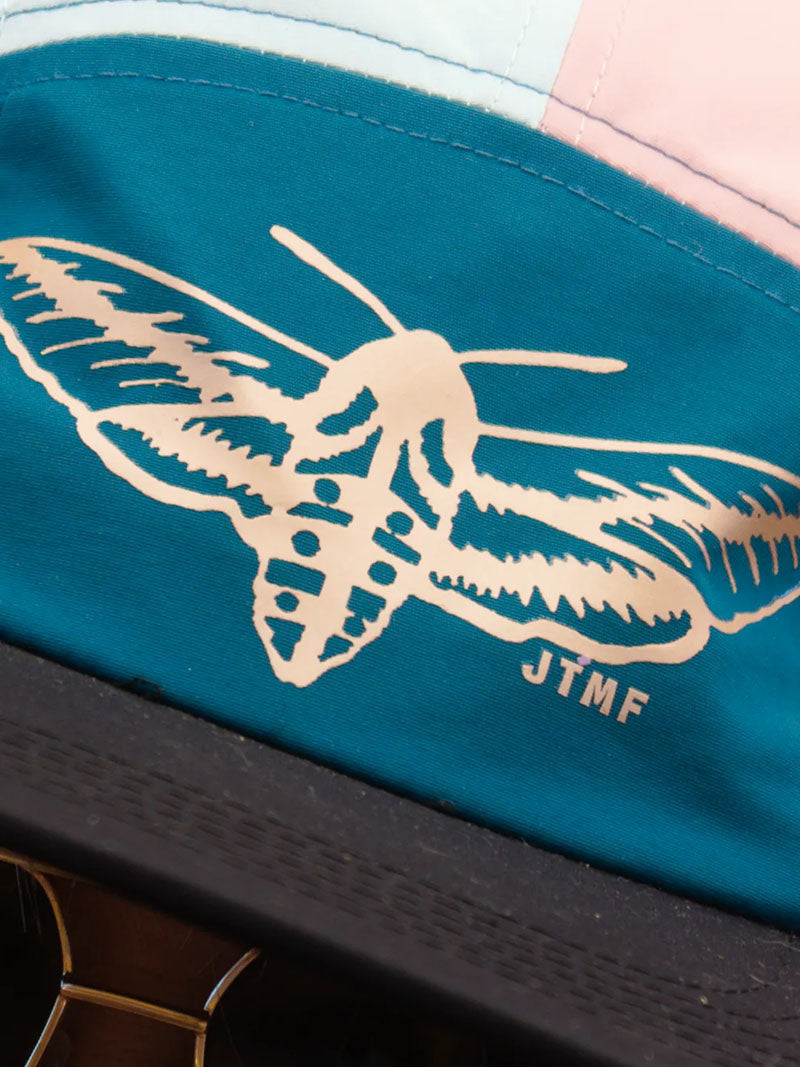 Multi Colored Moth Hat