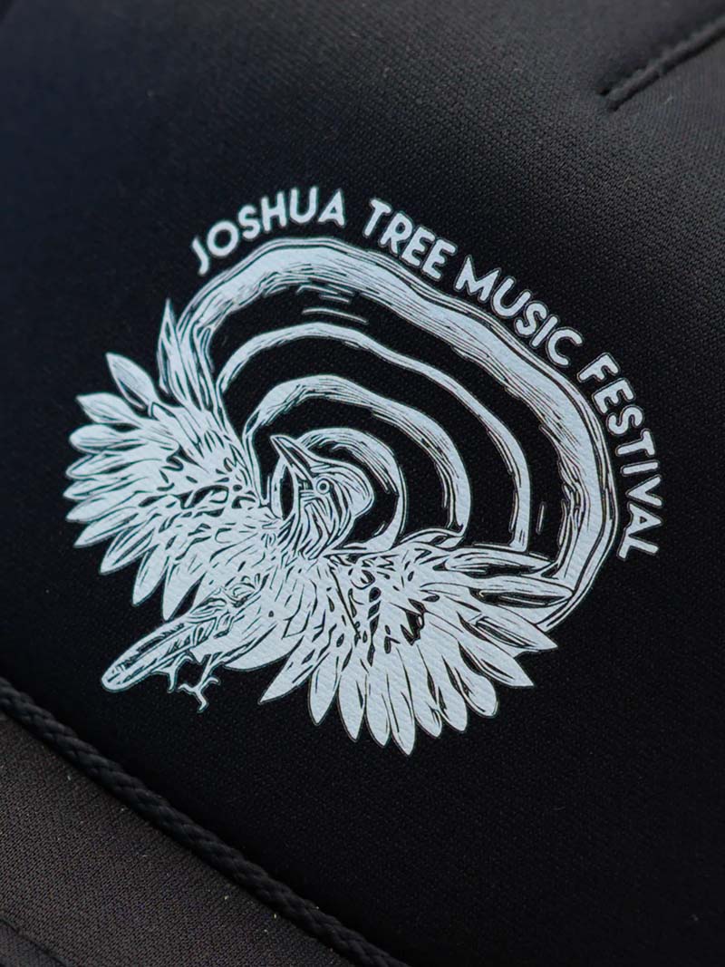 Black Roadrunner Trucker Hat
